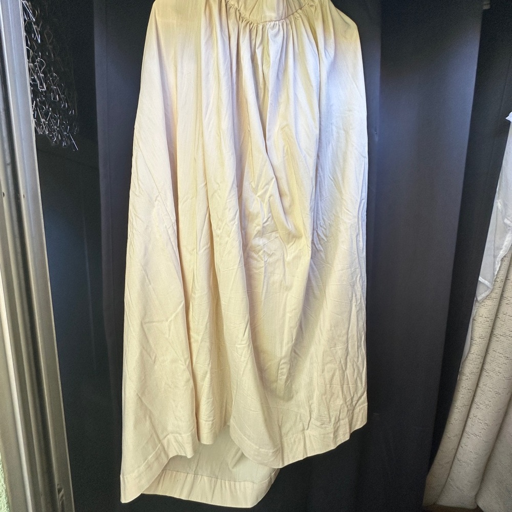 Eloquii Cream Full Length Skirt - Picture 5 of 5